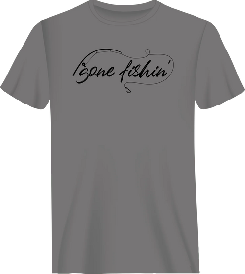Gone Fishing v2 Man T-Shirt